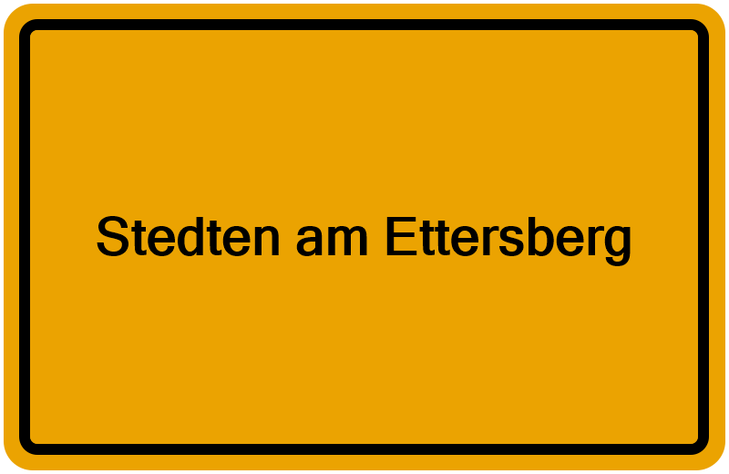 Handelsregisterauszug Stedten am Ettersberg